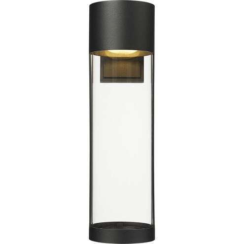 Trefor LED 21 inch Powder Coated Black Outdoor Wall Sconce